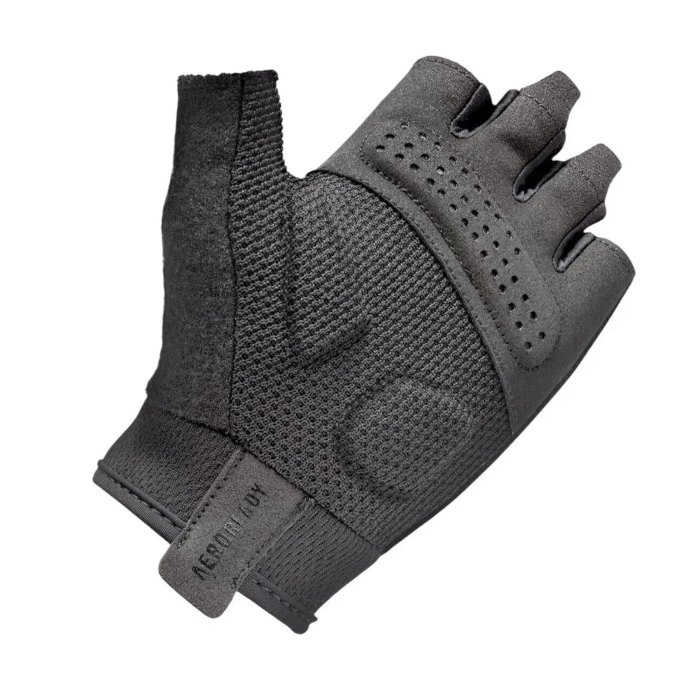 Adidas Size L Half Finger Weightlifting Gloves Gym Training AEROREADY NWT